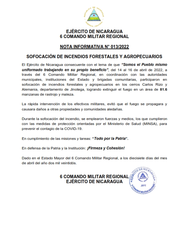 INCENDIO